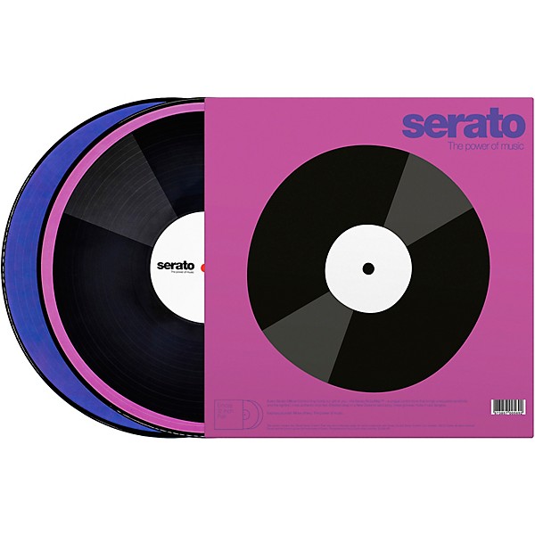 Serato Emoji #2 Flame/Record 12" Control Vinyl Pair