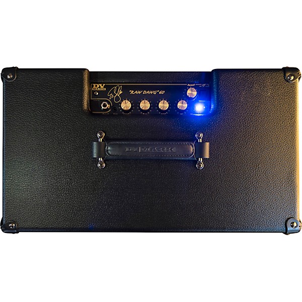 DV Mark EGC Raw Dawg 60 Eric Gales Signature 60W 1x12 Guitar Combo Amp Black and Gold