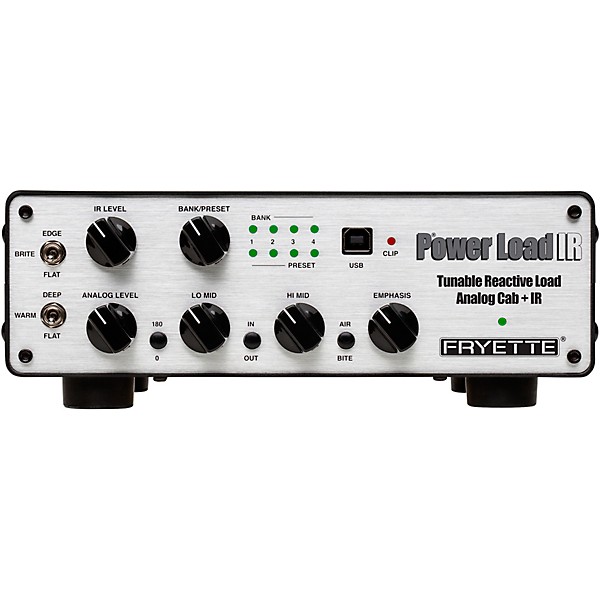 Fryette Power Load IR Reactive Load with Speaker Cabinet Simulation Black and Silver