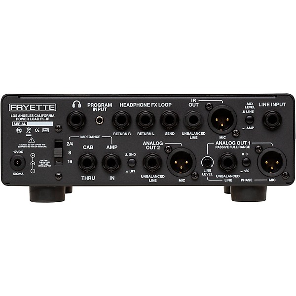Fryette Power Load IR Reactive Load with Speaker Cabinet