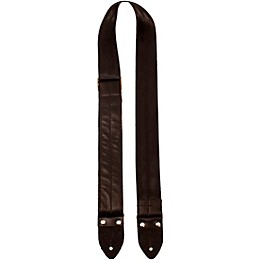 Perri's 2" Leather & Seatbelt Guitar Strap - Black Black/Black 39 to 58 in.