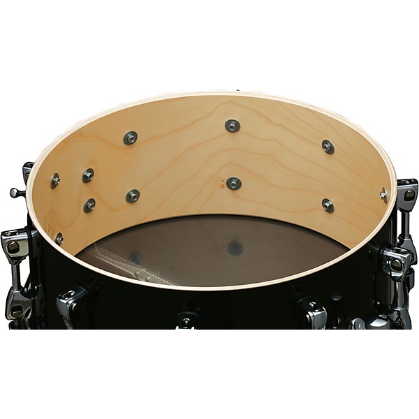 TAMA Starphonic Bravura 14" X 6" Concert Snare Drum With Multi Snare Frame 14 x 6 in. Gloss Mocha Brown