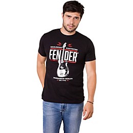 Fender P Bass T-Shirt Large Black