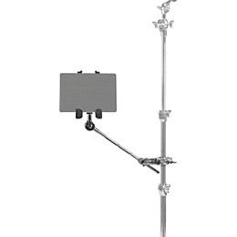 Gibraltar Tablet Mount with Long Boom Arm and Crabber Clamp