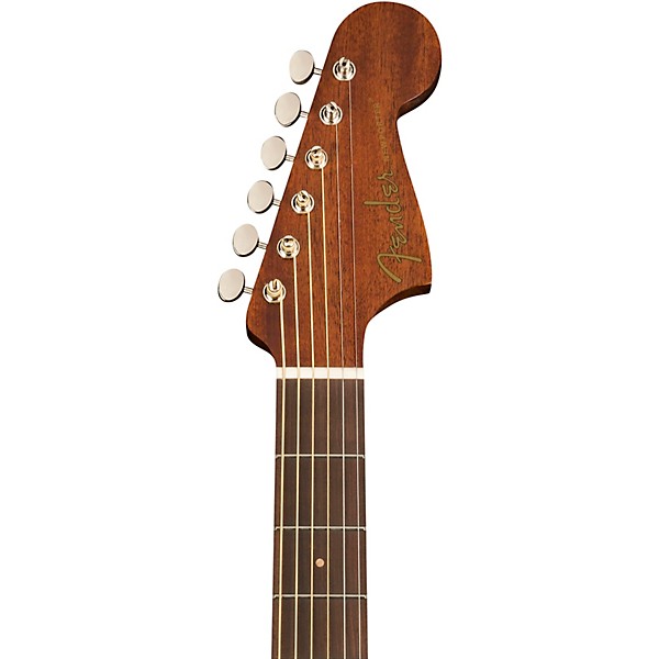Fender California Newporter Classic Acoustic-Electric Guitar Aged Cognac Burst