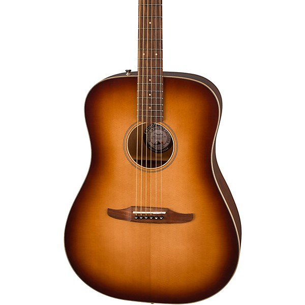 Fender California Redondo Spruce-Mahogany Acoustic-Electric Guitar Aged Cognac Burst
