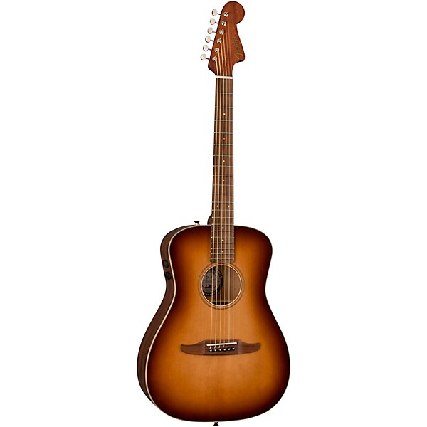 Fender California Malibu Classic Pau Ferro Fingerboard Acoustic-Electric Guitar Aged Cognac Burst