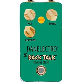 Danelectro Back Talk Reverse Delay Pedal Green