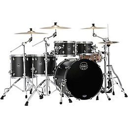 Mapex Saturn Studioease 5-Piece Shell Pack With 22" Bass Drum Satin Black