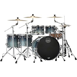 Mapex Saturn Studioease 5-Piece Shell Pack Wi... Mapex Saturn Studioease 5-Piece Shell Pack With 22" Bass Drum Teal Blue Fade