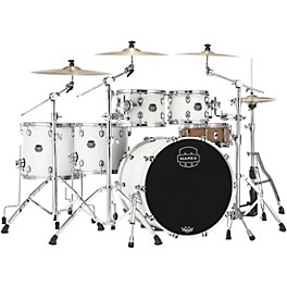 Mapex Saturn Studioease 5-Piece Shell Pack With ... Mapex Saturn Studioease 5-Piece Shell Pack With 22" Bass Drum Satin White