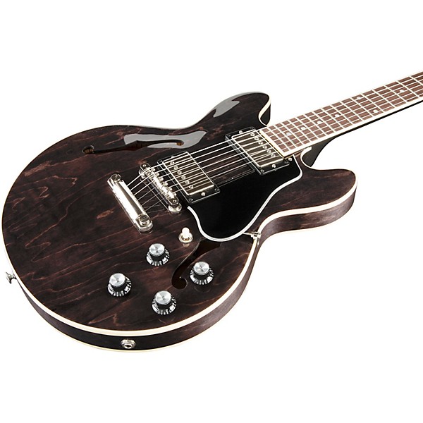 Gibson ES-339 Semi-Hollow Electric Guitar Translucent Ebony | Guitar Center