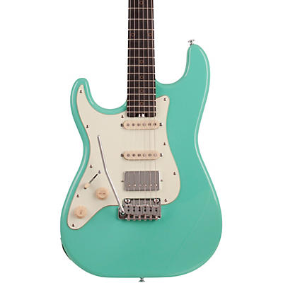 Schecter Guitar Research Nick Johnston Traditional Left-Handed 6-String Electric Guitar Atomic Green for sale