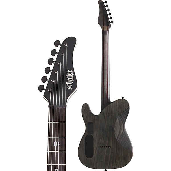Schecter Guitar Research PT SLS Evil Twin Electric Guitar Satin Black