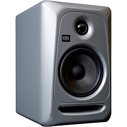 KRK Classic 5 G3 5" Powered Studio Monitor, Limited-Edition Silver and Black  (Each)