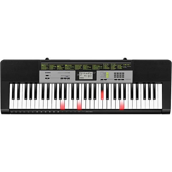 Open Box Casio LK-135 Light Up Key Portable Keyboard Level 1 Black