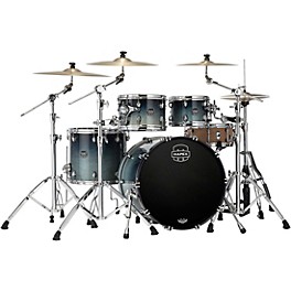 Mapex Saturn Rock 4-Piece Shell Pack With 22" Bass ... Mapex Saturn Rock 4-Piece Shell Pack With 22" Bass Drum Teal Blue Fade