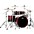 Mapex Saturn Rock 4-Piece Shell Pack With 22" Bass Dr... Mapex Saturn Rock 4-Piece Shell Pack With 22" Bass Drum Scarlet Fade