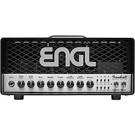 ENGL E606SE Ironball Special Edition 20W Tube Guitar Amp Head Black and Silver