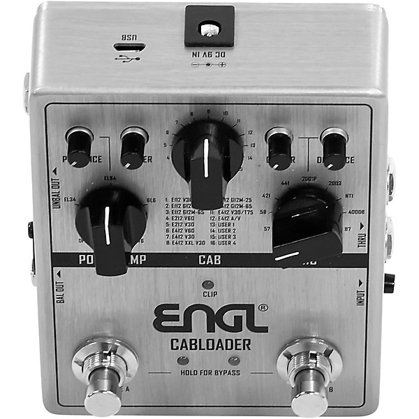 ENGL Cabloader DI Box and IR Loader Silver