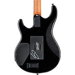 Ernie Ball Music Man Luke 3 Floyd HH BFR Electric Guitar Classic Black Sparkle