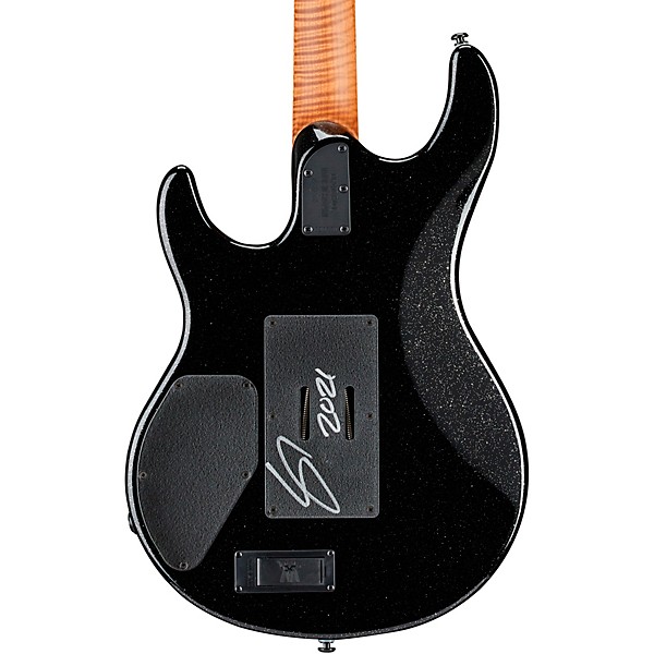 Ernie Ball Music Man Luke 3 Floyd HH BFR Electric Guitar Classic Black Sparkle