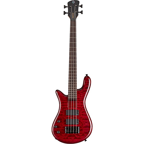 Spector Bantam 4 Short-Scale Left-Handed Bass With EMG Pickups Black Cherry