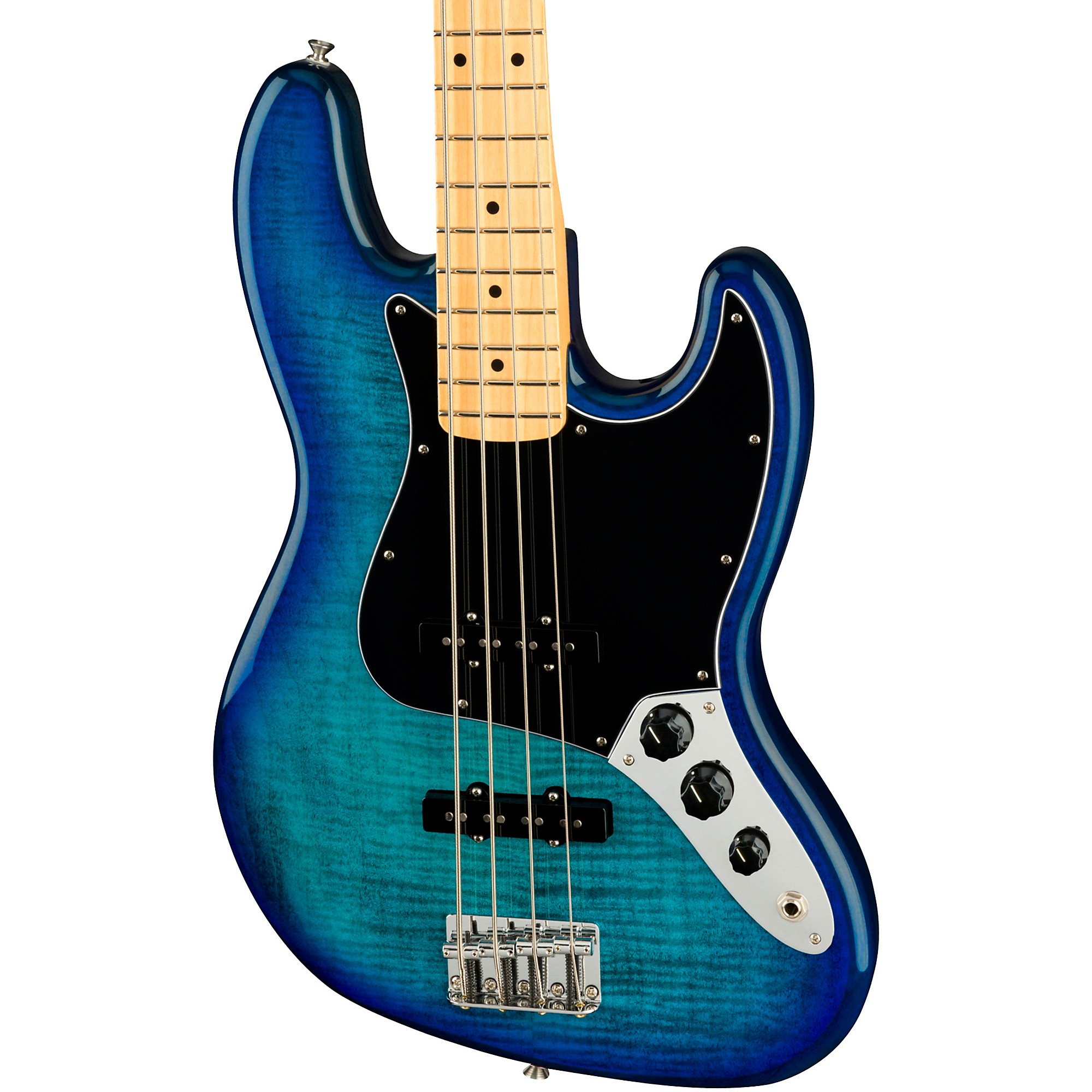 Fender Player Jazz Bass Plus Top Limited-Edition Bass Guitar Blue 
