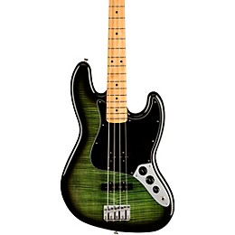 Fender Player Jazz Bass Plus Top Limited-Edition Bass Guitar Green Burst