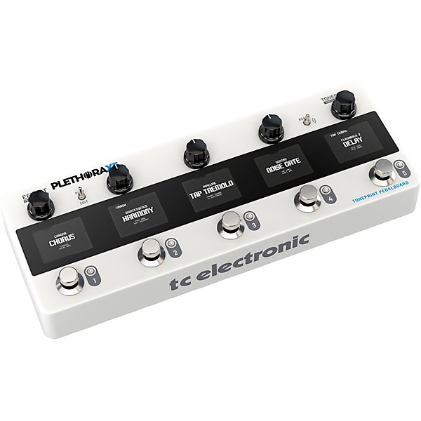 TC Electronic Plethora X5 Multi-Effects Pedal White