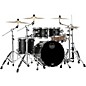 Mapex Saturn Fusion 4-Piece Shell Pack With 20" Bass Drum Satin Black thumbnail
