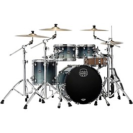 Mapex Saturn Fusion 4-Piece Shell Pack With 20" B... Mapex Saturn Fusion 4-Piece Shell Pack With 20" Bass Drum Teal Blue Fade