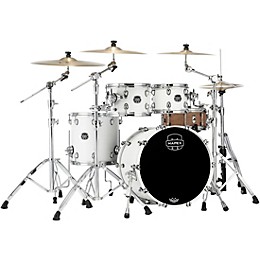 Mapex Saturn Fusion 4-Piece Shell Pack With 20" Bass Drum Satin White