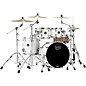 Mapex Saturn Fusion 4-Piece Shell Pack With 20" Bass Drum Satin White thumbnail