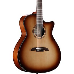 Clearance Alvarez MGA70WCEAR Masterworks Grand Auditorium Acoustic-Electric Guitar Shadow Burst