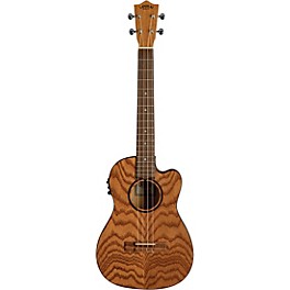 Lanikai Oak Acoustic-Electric Baritone Ukulele With Cutaway Natural