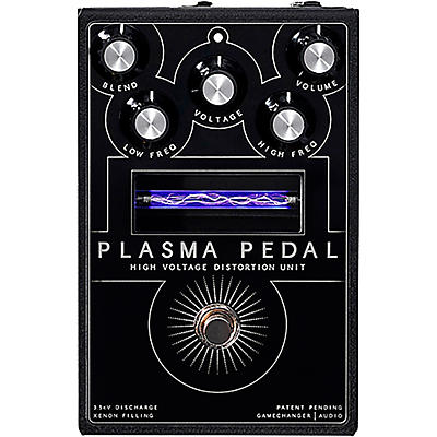 Gamechanger Audio Plasma Pedal High-Voltage Distortion Effects Pedal Black for sale