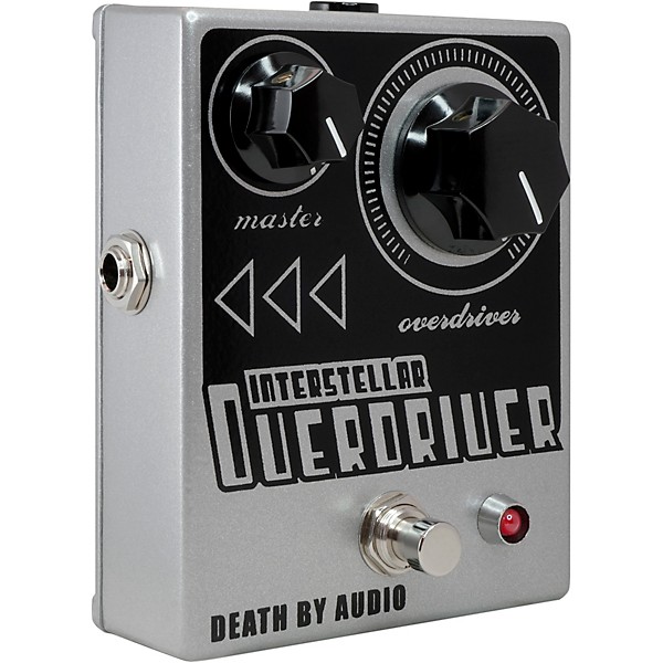 Death By Audio Interstellar Overdriver True Amp-Like Overdrive Pedal Silver