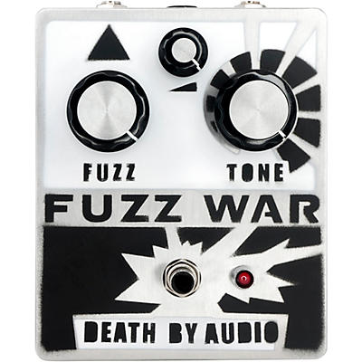 Death By Audio Fuzz War Effects Pedal Silver for sale