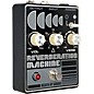 Death By Audio Reverberation Machine Reverb Effects Pedal Silver on Black