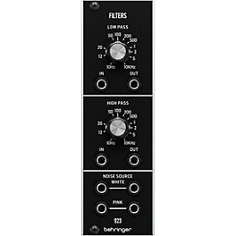 Behringer 923 Filters Analog Dual Filter Eurorack Module