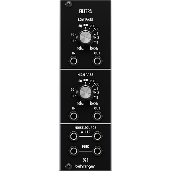 Behringer 923 Filters Analog Dual Filter Eurorack Module