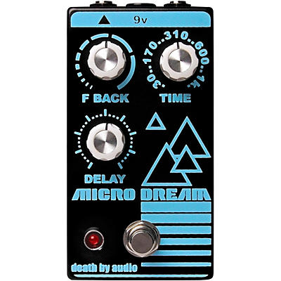Death By Audio Micro Dream Lofi Delay Effects Pedal Black for sale