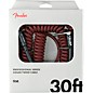 Fender Professional Series Straight to Angled Coil Cable 30 ft. Red Tweed