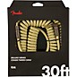 Fender Deluxe Series Straight to Angled Coiled Cable 30 ft. Tweed