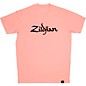 Zildjian Mens Classic Logo Tee Shirt Small Pink thumbnail