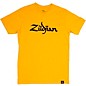 Zildjian Mens Classic Logo Tee Shirt Small Gold thumbnail
