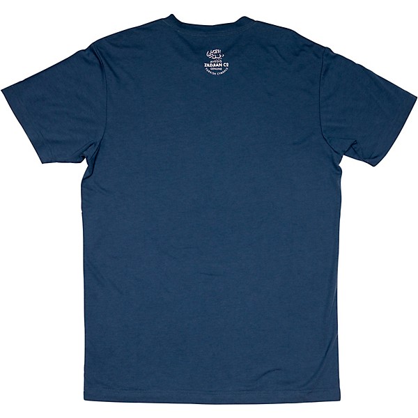 Zildjian Mens Classic Logo Tee Shirt Small Blue