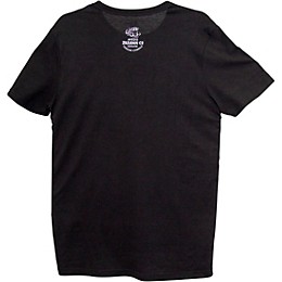 Zildjian Mens Classic Logo Tee Shirt Large Black