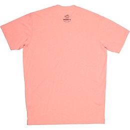 Zildjian Mens Classic Logo Tee Shirt Large Pink